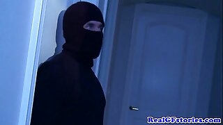 Housewife assfucked by a midnight sneak-thief