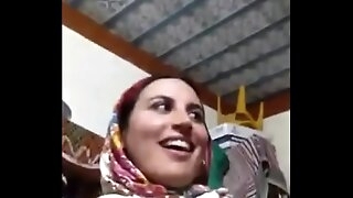 Sexy bhabi showing her boobs exposed to video call,in kitchen and talking to her husband adding up ,it’s entertainment