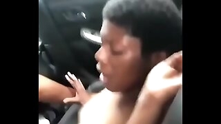 Driver fuck African student after school