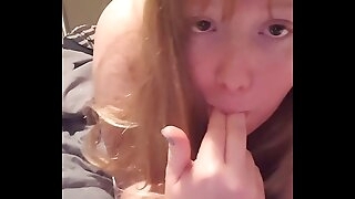Nasty 18 Year Old Anal Virgin Drunkenly Sends Taken Alms-man Ass Fingering Video